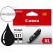 Cartucho Canon CLI-551 XL Pixma Negro 6443B001