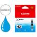 Cartucho Canon CLI-42C Pixma cian 6385B001