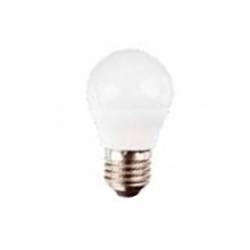 Bombilla Sunmatic LED Mini globo Frost SMD E27 6W 470 Lumenes 4200K
