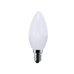 Bombilla Sunmatic LED Mini globo Frost SMD E14 6W 470 Lumenes 4200K