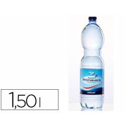 Agua mineral natural Fuente Primavera botella de 1,5L