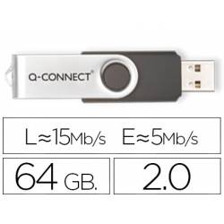Memoria Q-connect flash usb 64 GB