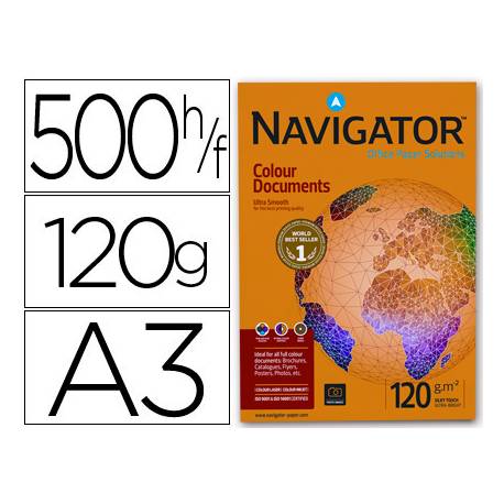 Papel fotocopiadora Navigator A3 120 gr