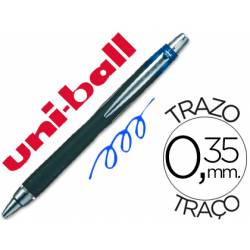 Rotulador-Bolígrafo roller Uni-Ball azul SXN-210 Jet Stream trazo 0,35 mm