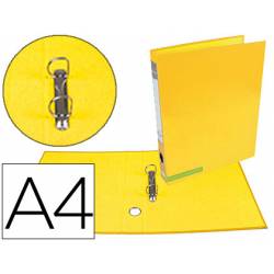 Carpeta Liderpapel carton forrado Color System A4 amarillo