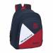 MOCHILA ESCOLAR SAFTA ADAPTABLE A CARRO 270X100X330 MM MARCA F.C. BARCELONA