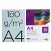 Cartulina Liderpapel color celeste a4 180 g/m2. Caja de 100 unidades