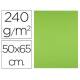 Cartulina Liderpapel verde hierba 240 g/m2