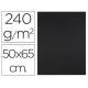 Cartulina Liderpapel negro 240 g/m2