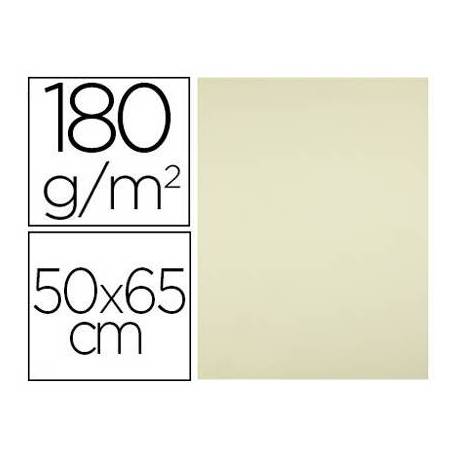 Cartulina Liderpapel amarillo 180 g/m2 y 50x65 cm