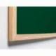Pizarra Q-Connect verde marco madera 120x90 cm
