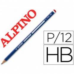 Lapices de grafito Alpino Junior HB