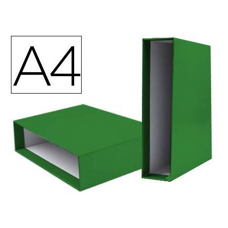 Caja archivador Liderpapel de palanca Din A4 documenta Verde
