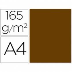 Papel color Liderpapel marron A4 165g/m2 9 hojas