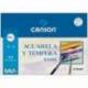 Papel acuarela Canson A3 370 g/m2