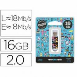 Memoria Flash USB Technotech 16 GB Candy Pop