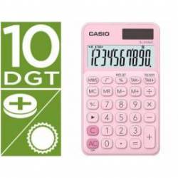 Calculadora Bolsillo Casio SL-310UC-PK con 10 digitos Rosa