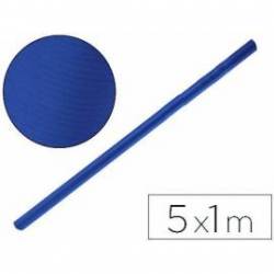 Bobina papel kraft Liderpapel 5 x 1 m azul azurita