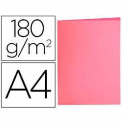 Subcarpeta de cartulina Liderpapel Din A4 color Rosa pastel 180g/m2