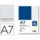 Bloc de notas Din A7 perforado Liderpapel