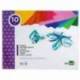 Bloc trabajos manuales liderpapel charol 240x315mm 10 hojas colores surtidos