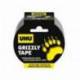 CINTA ADHESIVA MARCA UHU AMERICANA GRIZZLY TAPE ULTRAFUERTE COLOR PLATA 10 MT X 48 MM