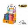 BOLIGRAFO MARCA BIC GELOCITY QUICKDRY EXPOSITOR DE 48 UNIDADES