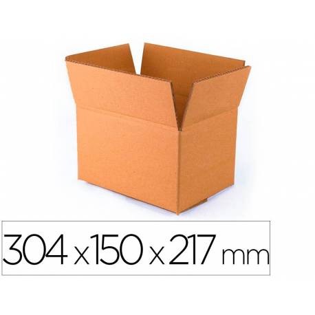 Caja para embalar de doble canal 30x15x21.7cm