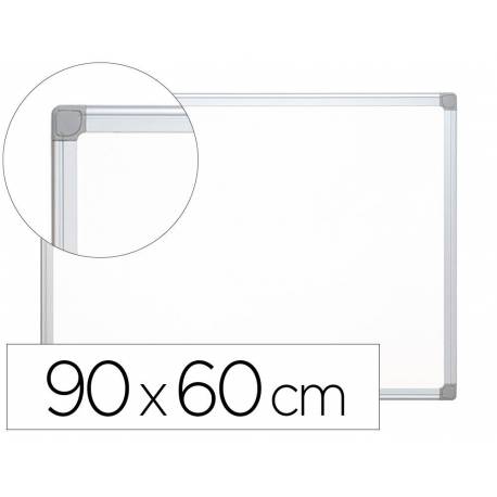 Pizarra Blanca Melamina con marco de aluminio 90x60 Q-Connect