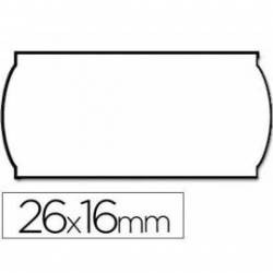 Etiquetas Meto onduladas 26 x 16 mm rollo de 1200 etiquetas