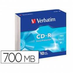 CD-ROM VERBATIM 700MB 80 min 52x