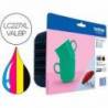 Cartucho Brother Multipack 4 colores LC227XLVALBP dcp-j4120dw / mfc-j4420dw / j4620dw / j4625dw