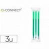 RECAMBIO BOLIGRAFO Q-CONNECT RETRACTIL BORRABLE COLOR VERDE CAJA DE 3 UNIDADES