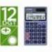Calculadora Bolsillo Casio SL-320TER con 12 digitos Azul