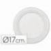 Plato de fibra natural Nupik 17cm blanco