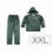 CONJUNTO DE LLUVIA DELTAPLUS 400 POLIESTER/PVC COLOR VERDE TALLA XXL