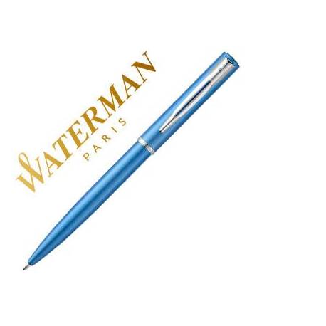 Boligrafo Waterman Allure azul lacado en estuche de regalo