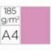Cartulina Gvarro Rosa chicle A4 185 g/m2 Paquete de 50
