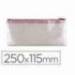 Bolsa multiusos 250x115 mm Q-Connect plastico impermeable y ultrarresistente Roja
