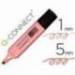 Rotulador Q-Connect Fluorescente Pastel Color Rosa