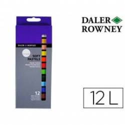 Lápices Pastel Óleo Daler Rowney Simply Caja 12 colores surtidos