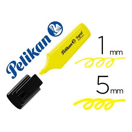 Rotulador Fluorescente Pelikan Signal Textmarker Color Amarillo