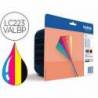 Cartucho Brother LC223VALBP Pack 4 colores 550 páginas dcpj4120dw / mfcj4420dw / 4620dw / 5320dw