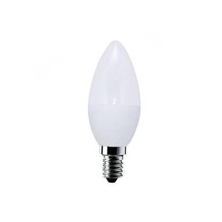 Bombilla Sunmatic LED Mini globo Frost SMD E14 6W 470 Lumenes 4200K