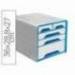 Fichero cajones CEP para 5 cajones mixtos Blanco/Azul
