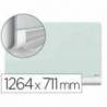 Pizarra Blanca Nobo Diamond Cristal Magnetica 126,4x71,1 cm
