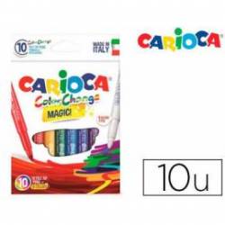 Rotulador Tinta magica carioca caja 10 unidades