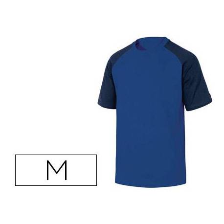 Camiseta manga corta Deltaplus color azul talla M
