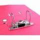 Archivador de palanca Liderpapel A4 color rosa lomo 75mm