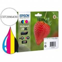 INK-JET EPSON HOME 29XL T2996 XP435/330/235 MULTIPACK 4 COLORES NEGRO/AMARILLO/CIAN/MAGENTA